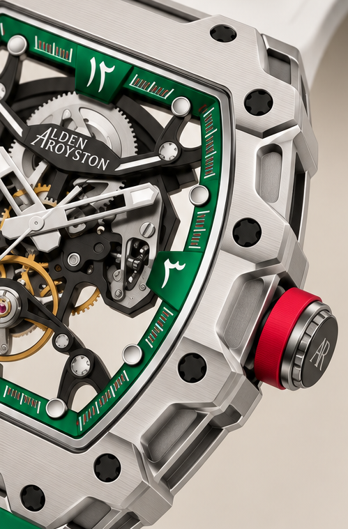 Sword Series Skeletonized Mechanical Watch