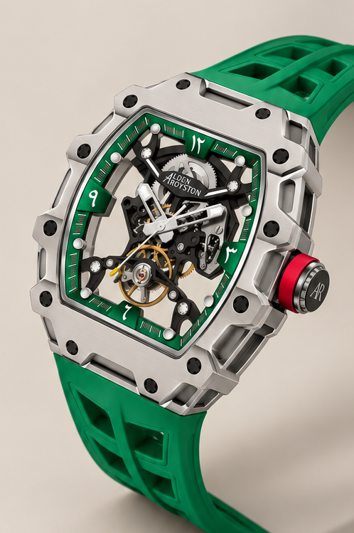 Sword Series Skeletonized Mechanical Watch