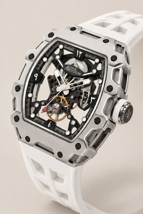 Sword Series Skeletonized Mechanical Watch