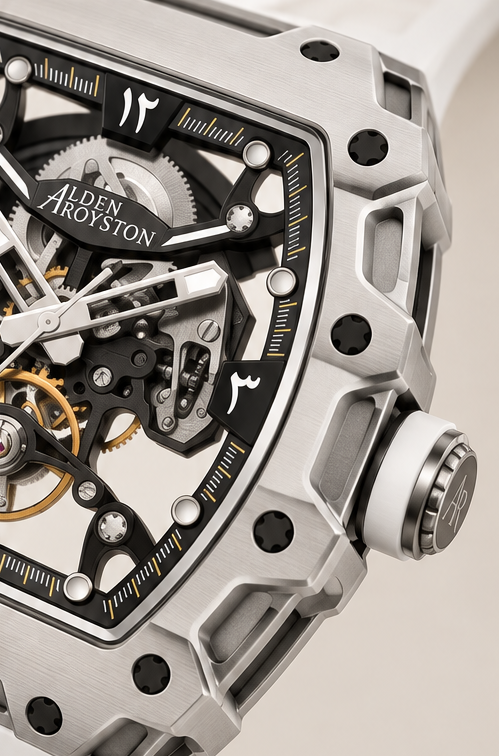 Sword Series Skeletonized Mechanical Watch