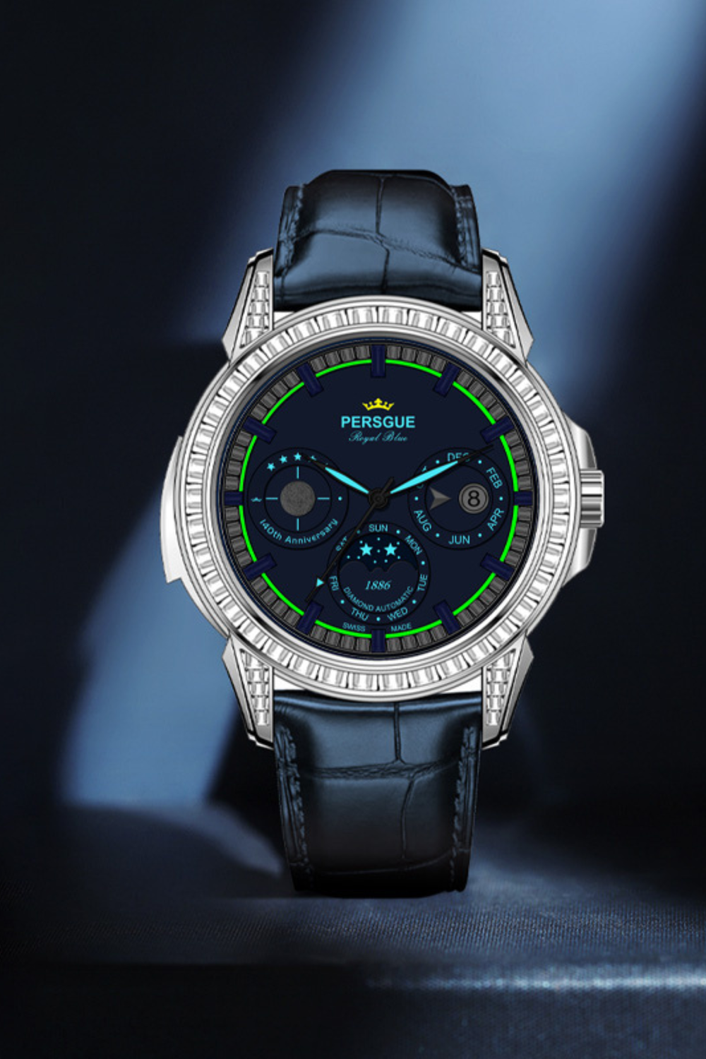 Titanic Moonphase Swiss Masterpiece Swiss Precision Watch