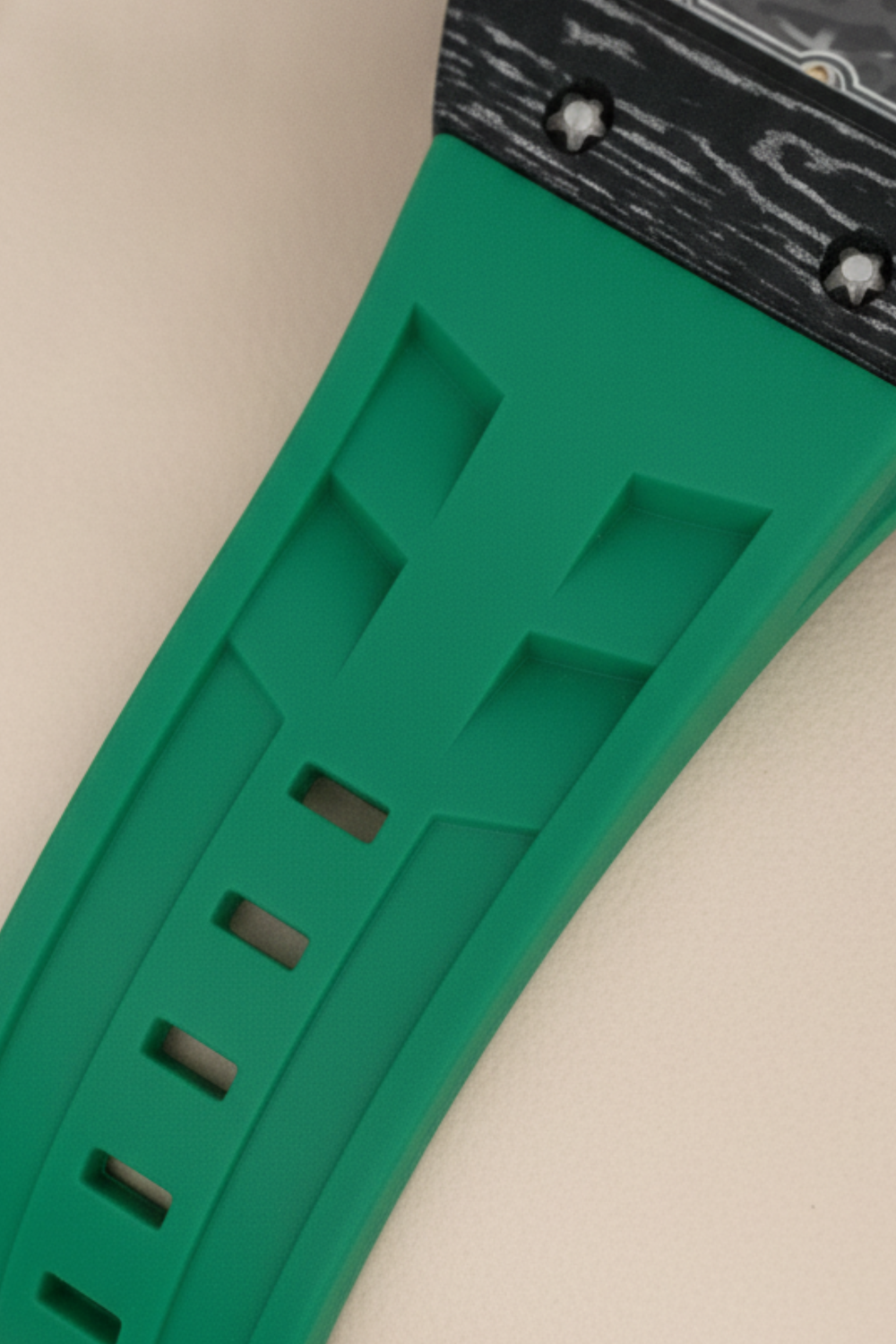 Titanium Green Black Skeleton Timepiece Watch | Zivanche Edition (43525967)