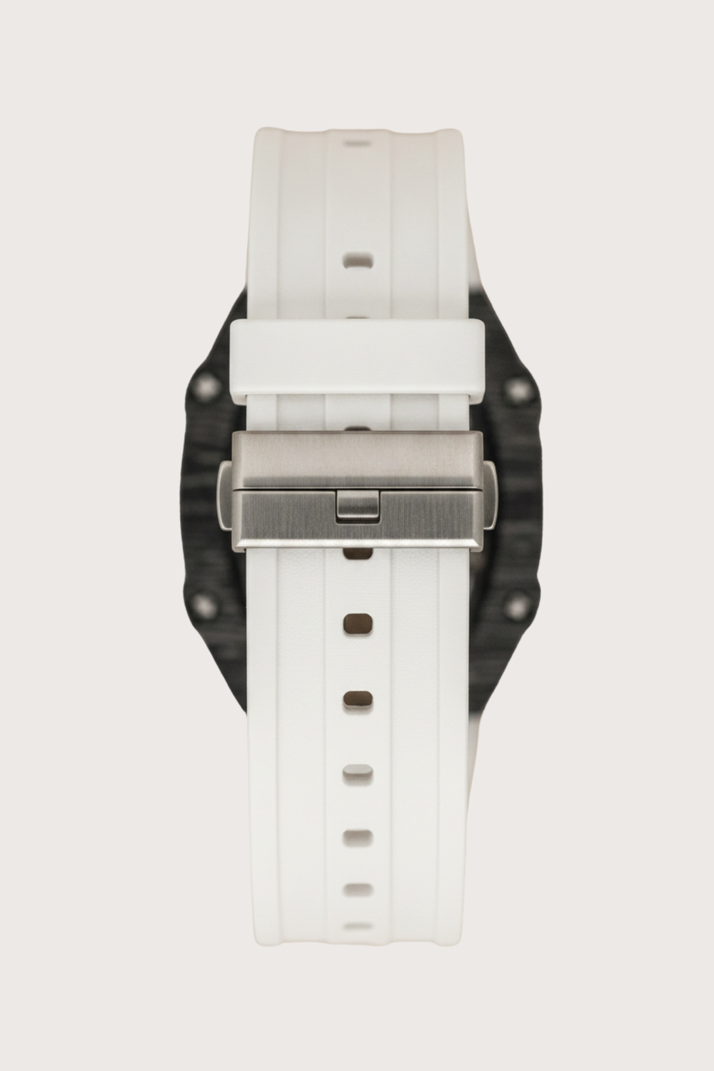 Titanium White Black Skeleton Timepiece Watch | Zivanche Edition (43413968)