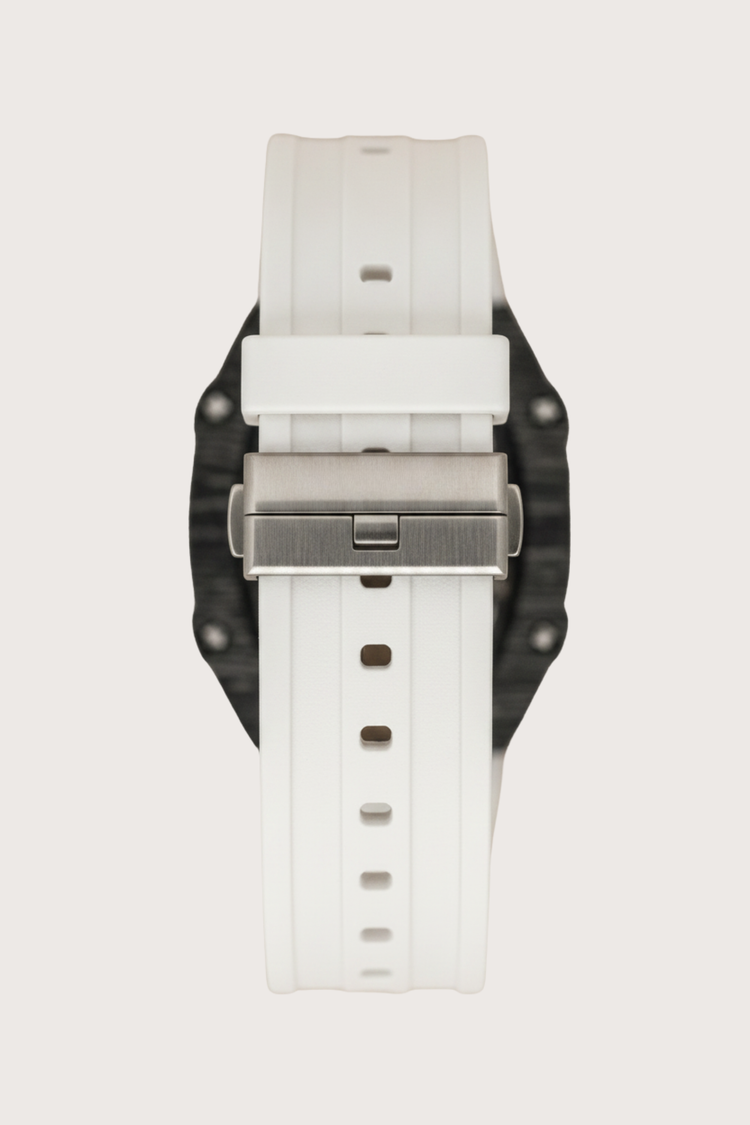 Titanium White Black Skeleton Timepiece Watch | Zivanche Edition (43413968)