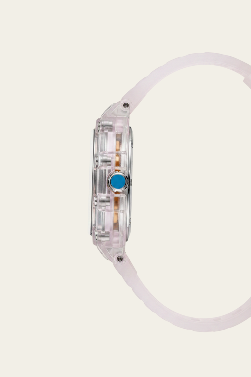 Smiley Creative Spectrum Transparent Timepiece Watch (44219704)