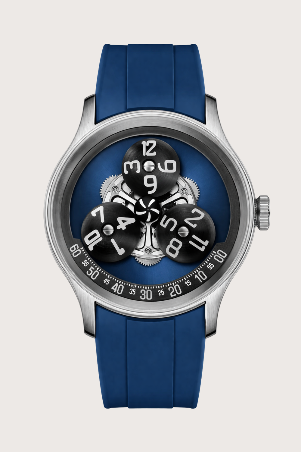 Trisphere Orbit | Black Mechanical Sculpture Edition Watch