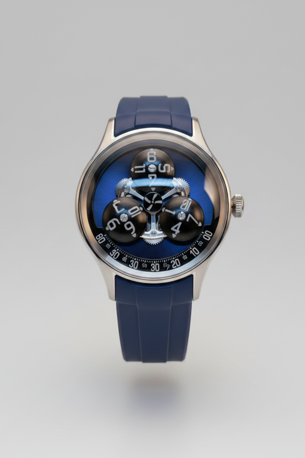 Trisphere Orbit | Black Mechanical Sculpture Edition Watch