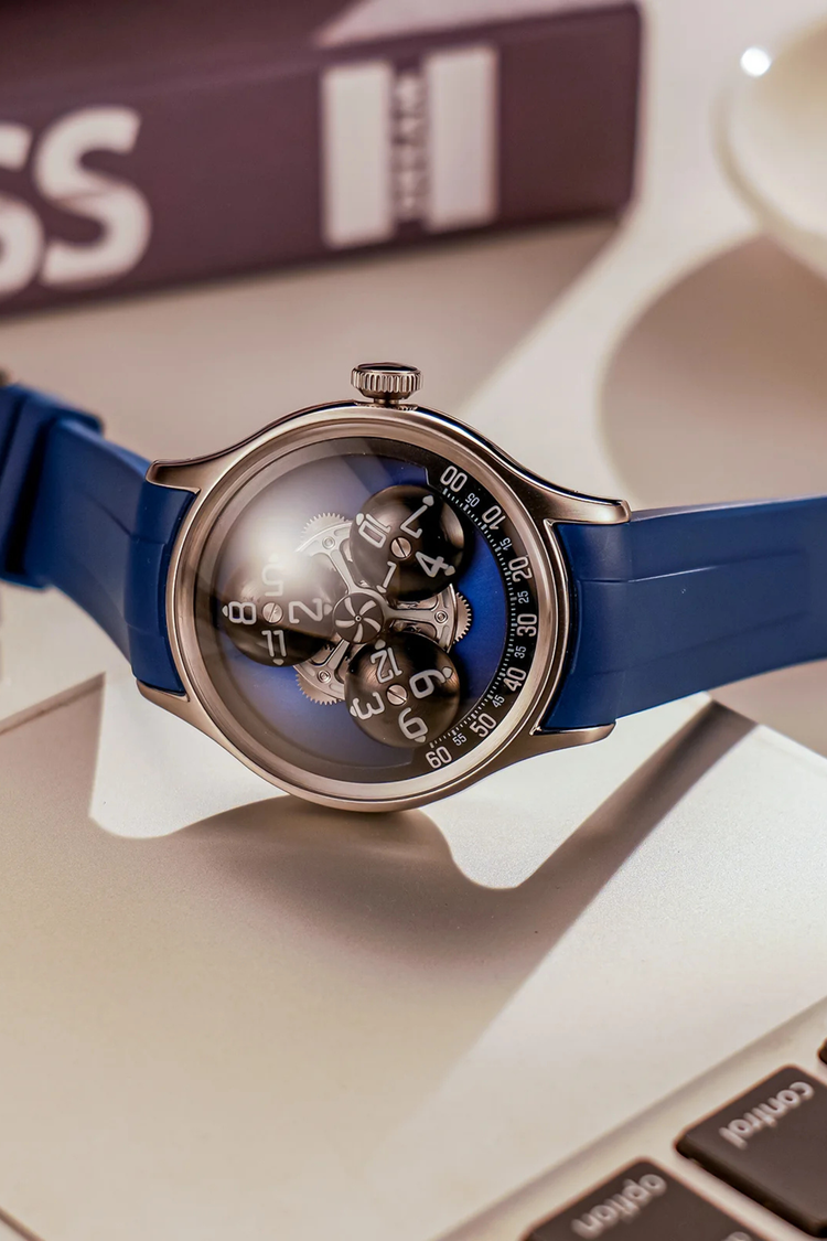 Trisphere Orbit | Black Mechanical Sculpture Edition Watch