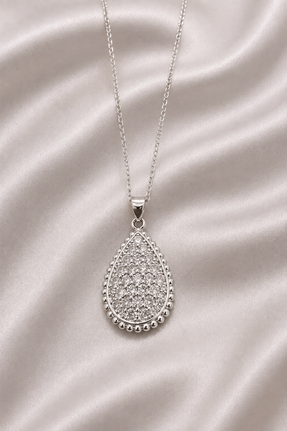 Twin Radiance Teardrop Gemstone Jewelry Duo