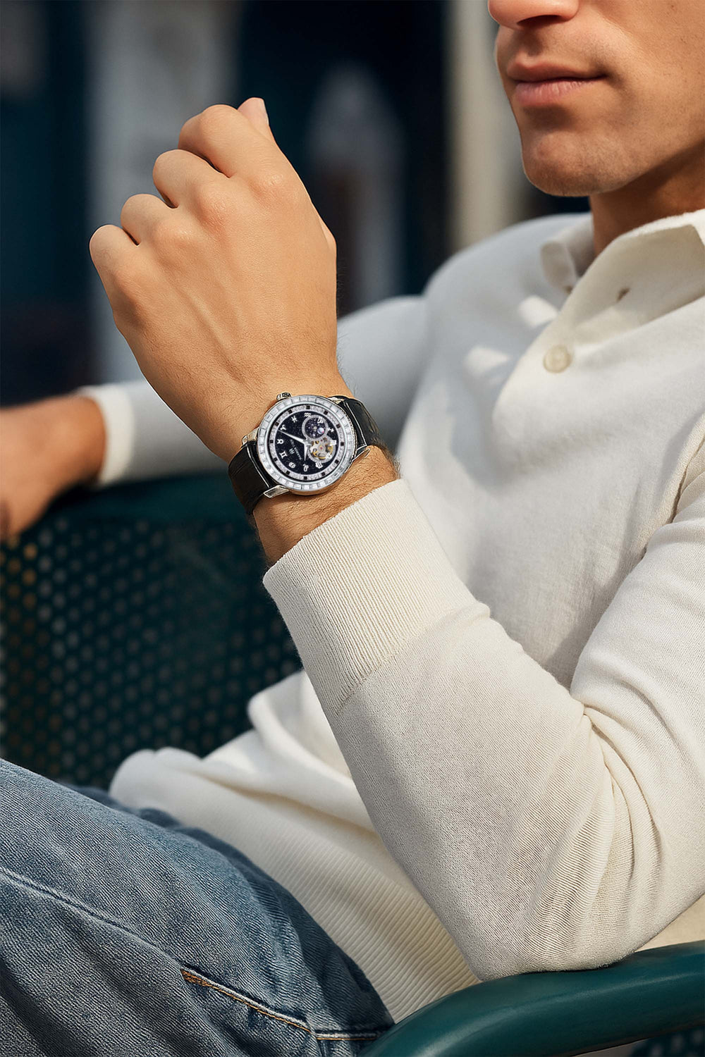 Gemini  Universe | Black Silver Automatic Watch | A Harbor View Edition Watch