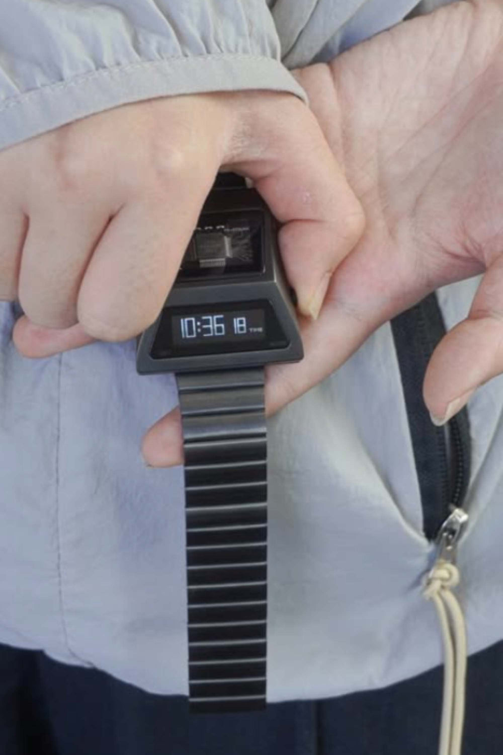 Cyber Watch | Black Digital Watch