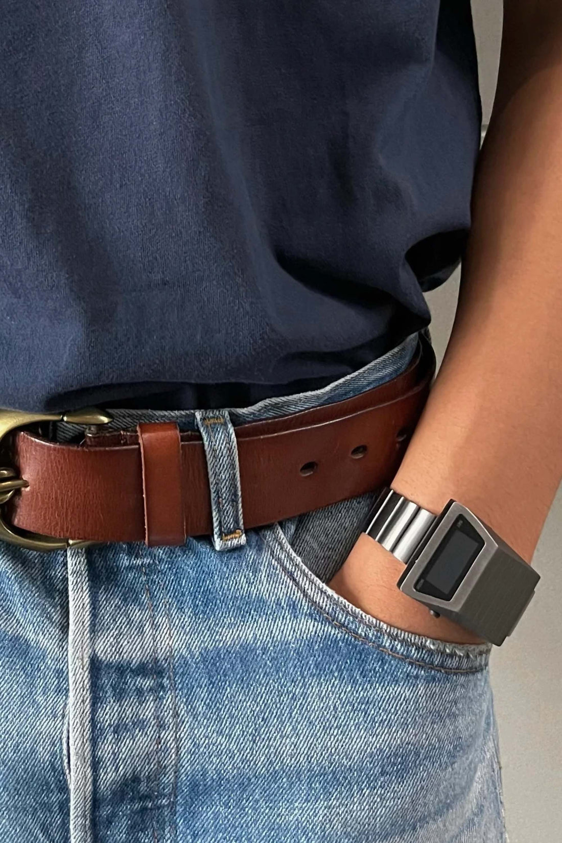 Armored Tank | Silver Digital Watch - (42838626)
