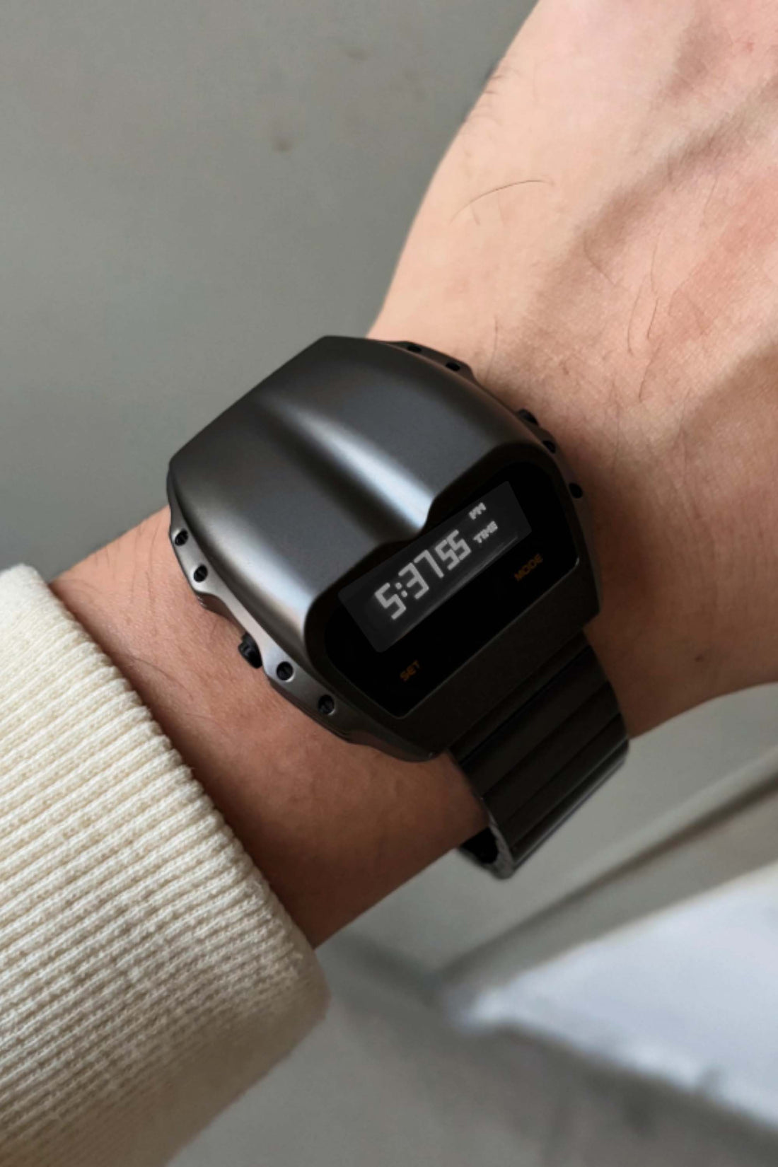 Luxe Rock | Black Digital Watch