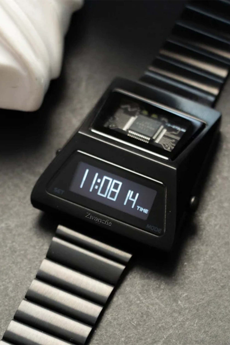 Cyber Watch | Black Digital Watch