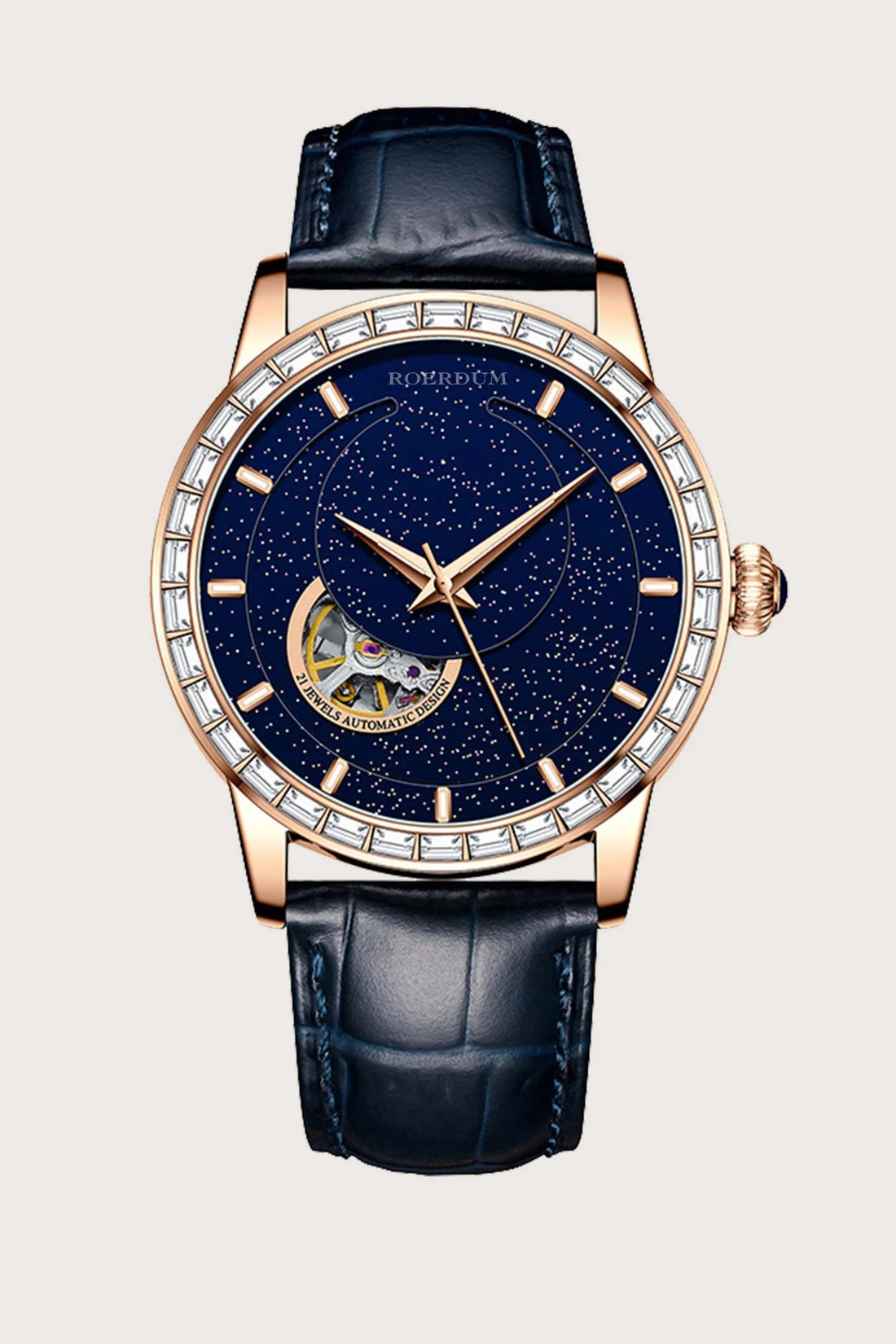 Space Moon | Blue Automatic Watch | A Roerdum Edition Watch (39907737)