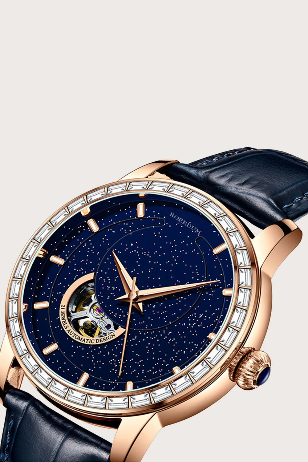 Space Moon | Blue Automatic Watch | A Roerdum Edition Watch (39907737)