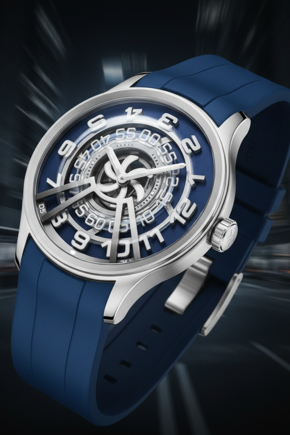Chrono Turbine Blue | Multi-Ring Precision Edition - (41018901)