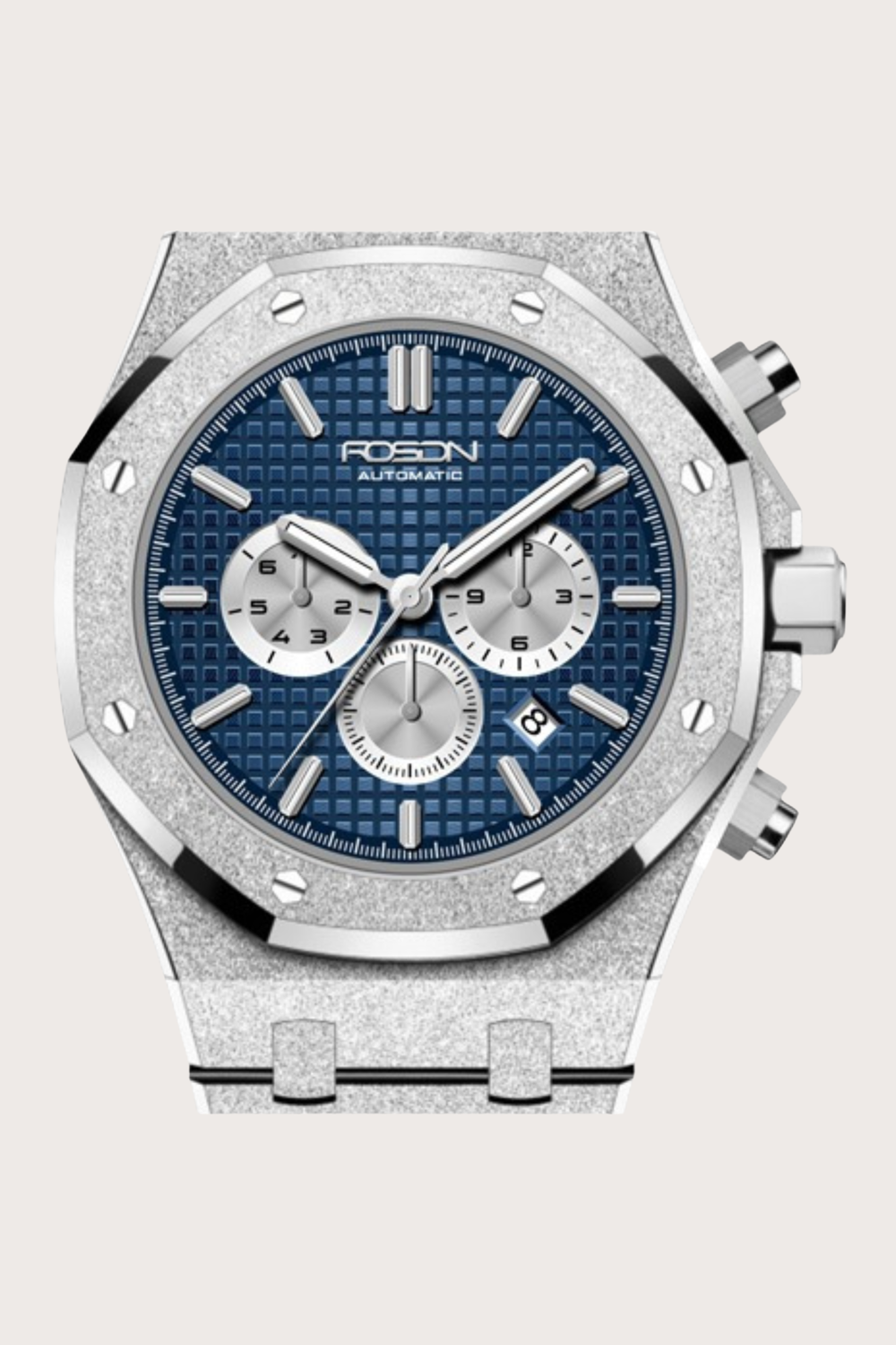 Rosdn G2221 PANTONE 647 C – Light Blue Automatic Mechanical Watch - (ZIVPERDSLVBLU0098)