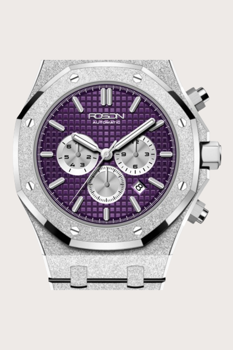 Rosdn G2221 PANTONE 647 C – Purple Automatic Mechanical Watch