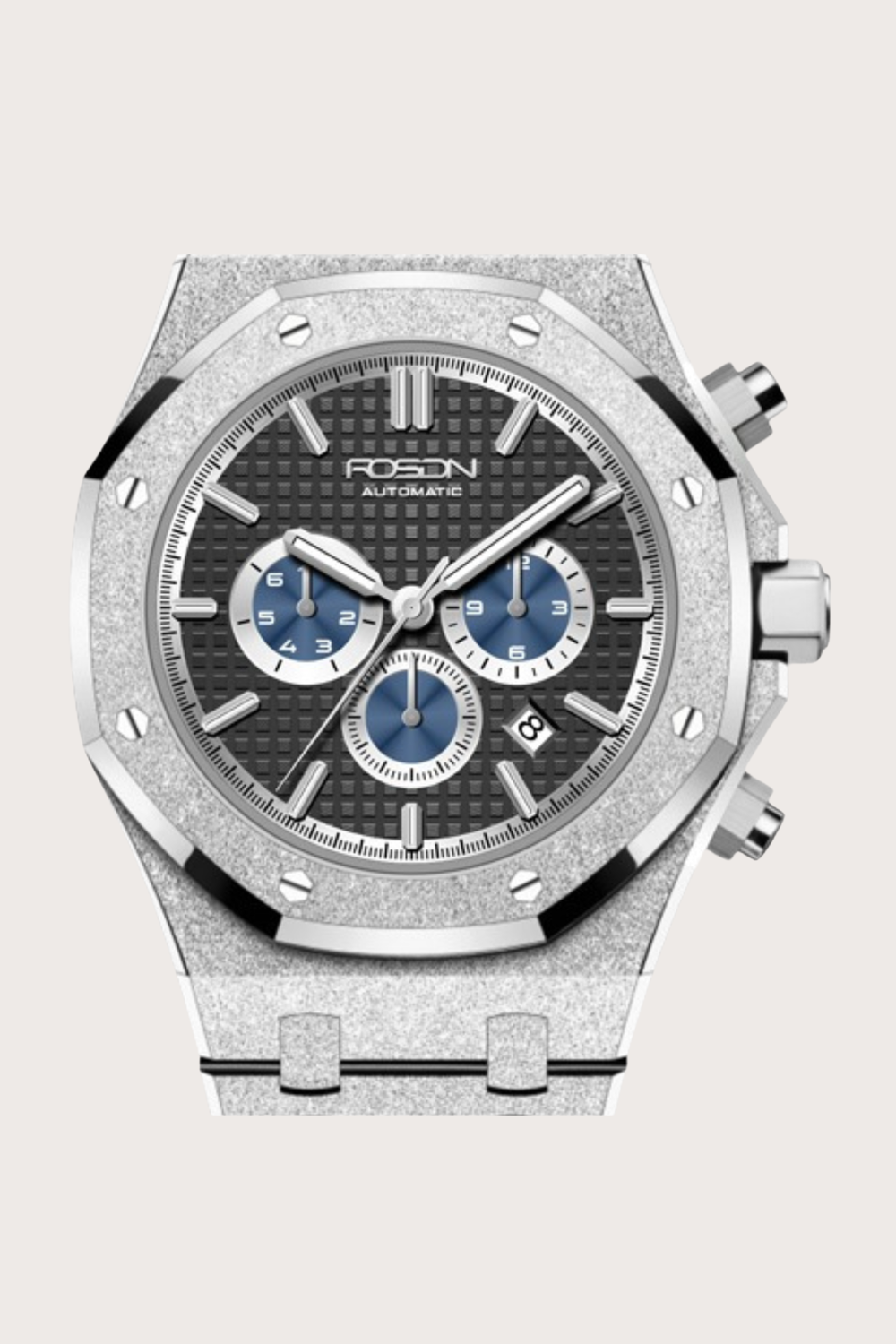 Rosdn G2221 PANTONE 647 C – Black Automatic Mechanical Watch