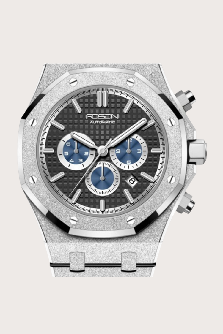 Rosdn G2221 PANTONE 647 C – Black Automatic Mechanical Watch