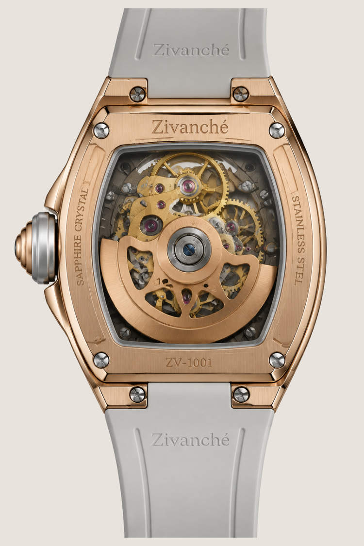 Gemstone Edition Luxury Skeleton Zivanche  Watch