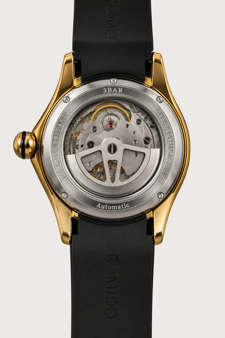 Luxury Ornate Gold Astronomical Tourbillon Watch
