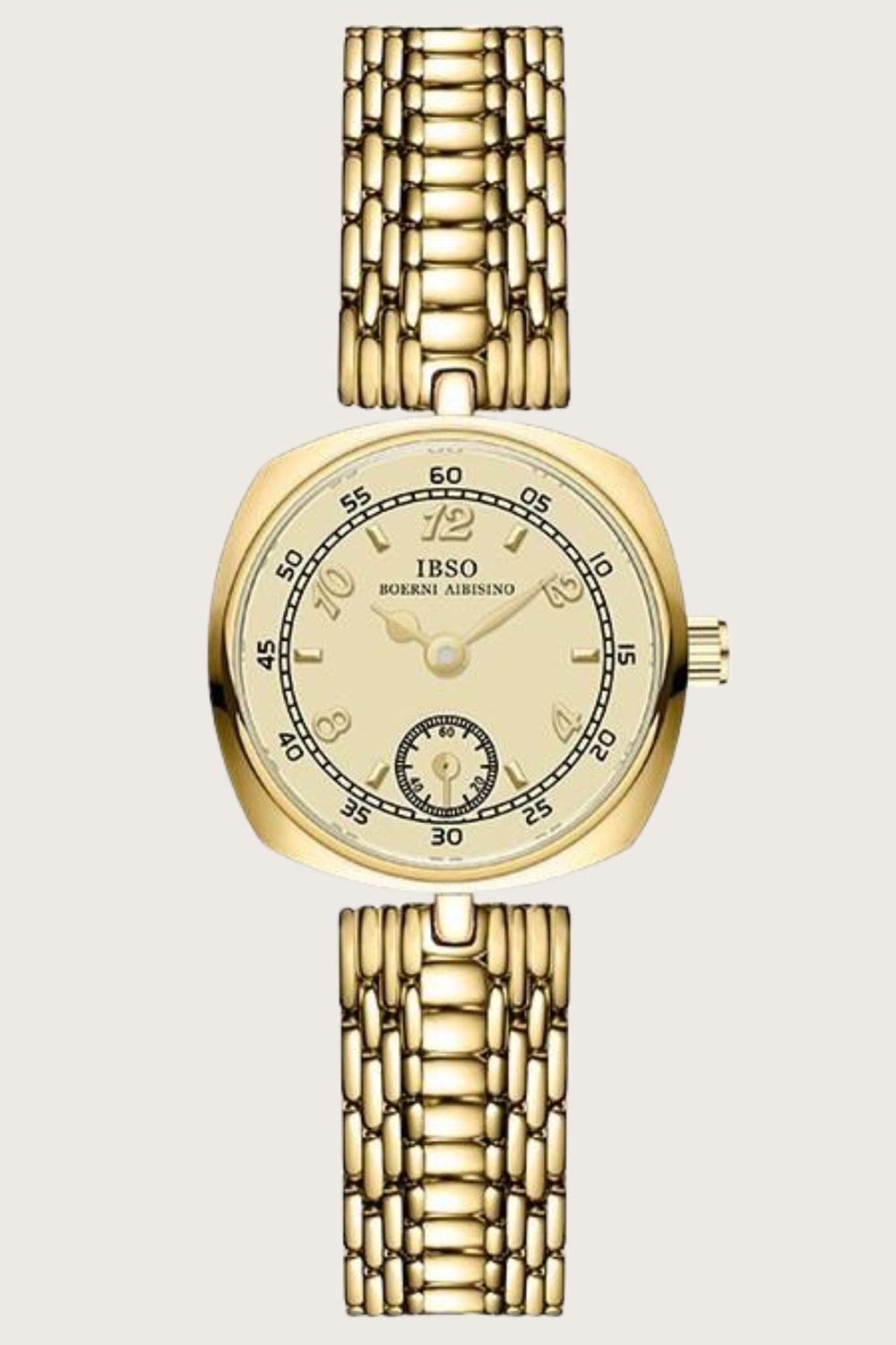 The Regent Aurum | Golden Cream Quartz Watch - (ZIVRORGAUGLDCR0104)