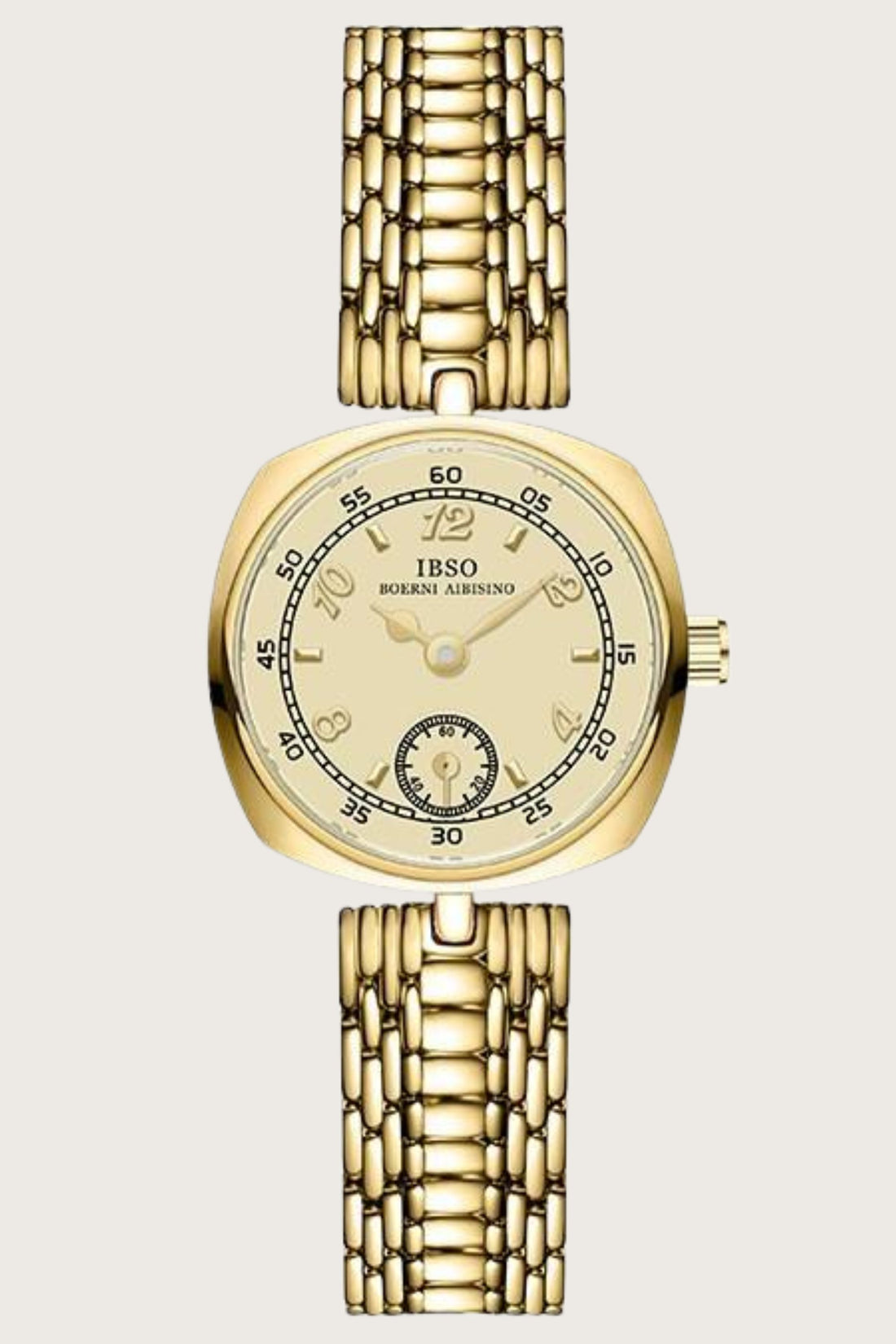 The Regent Aurum | Golden Cream Quartz Watch - (ZIVRORGAUGLDCR0104)