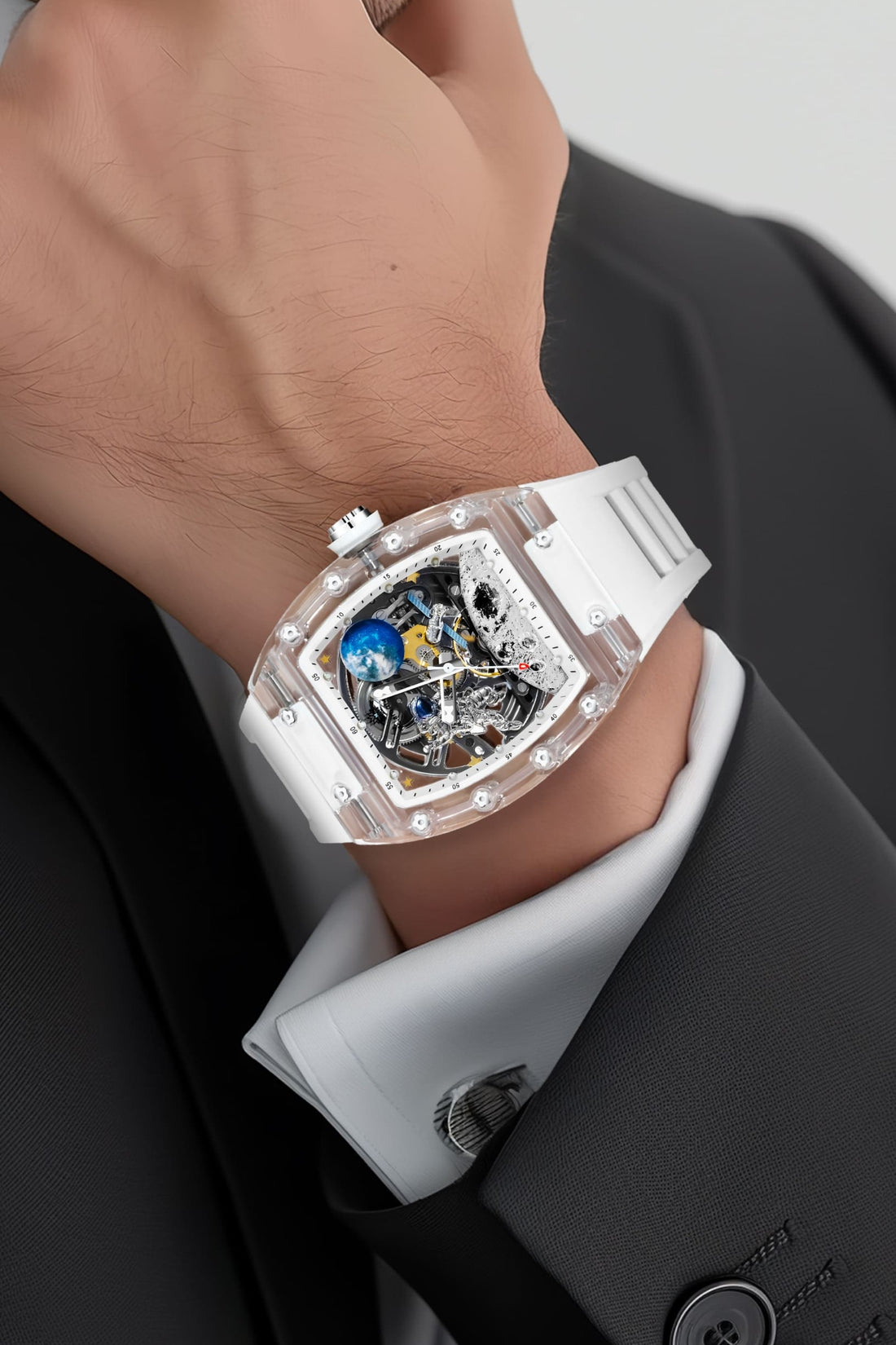 Moon Landing Folding Clasp Fully Automatic Infinite Universe Series Mclaro Edition Watch (41458362)