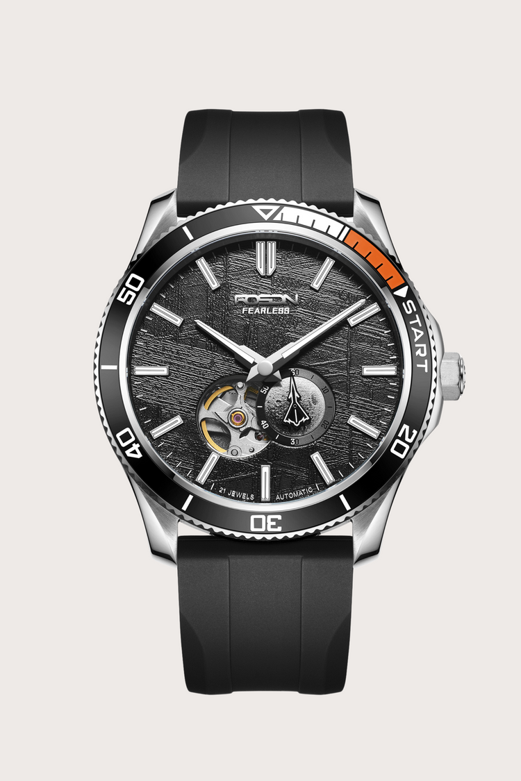 Zivanche Swiss | ROSDN G2220 Black Automatic Mechanical Watch