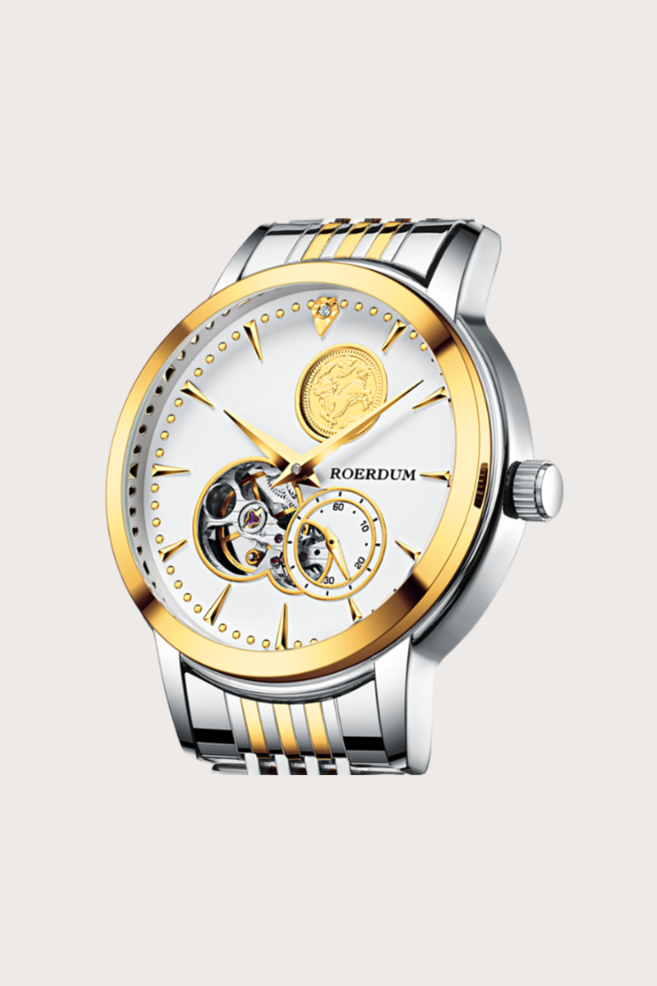 Kirin | Silver Golden Fully Automatic Watch | A Roerdum Edition