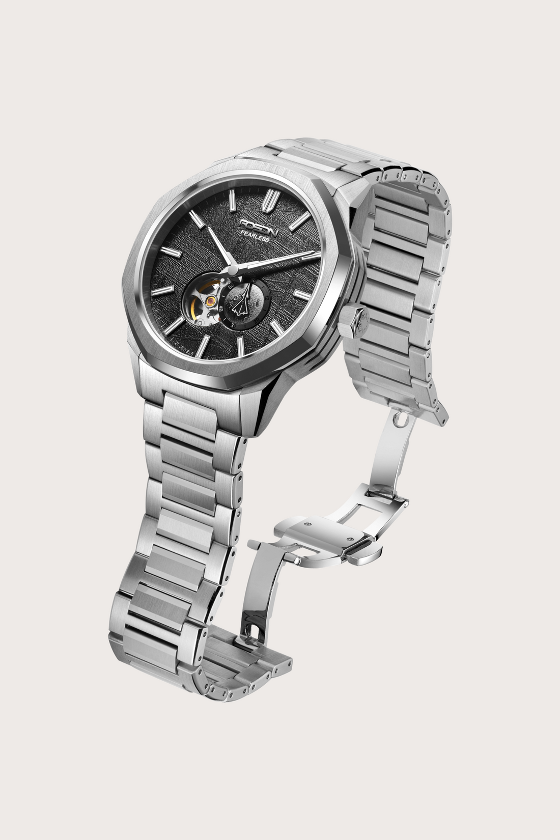 Zivanche Swiss | ROSDN G2222 Stainless Automatic Mechanical Watch