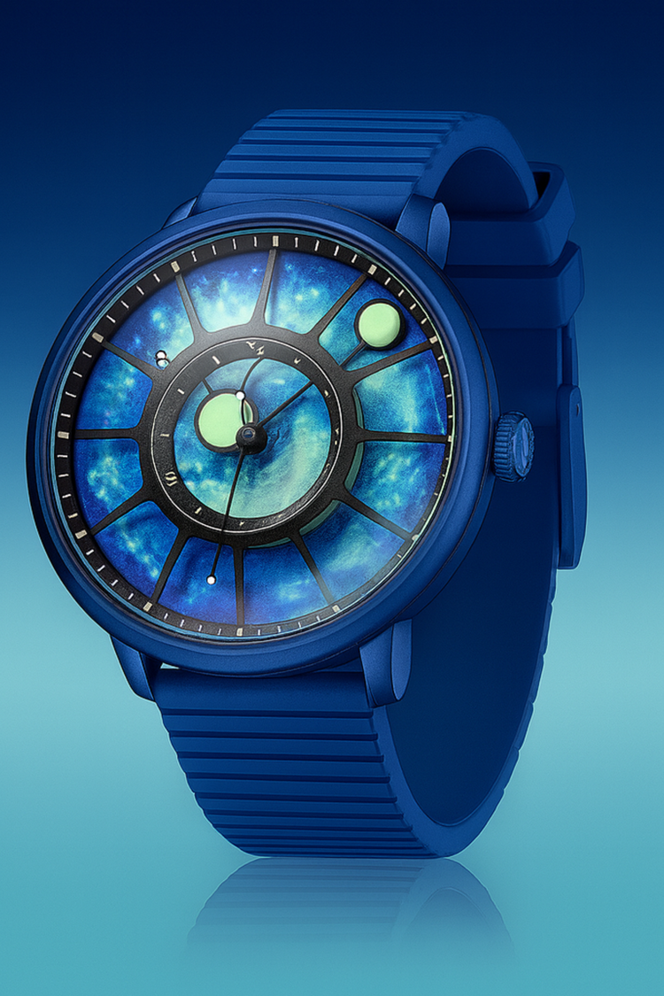 Luxury Planetary Motifs | Planet Series G7008k Dalkomm - (ZIVRODKBLU0090)