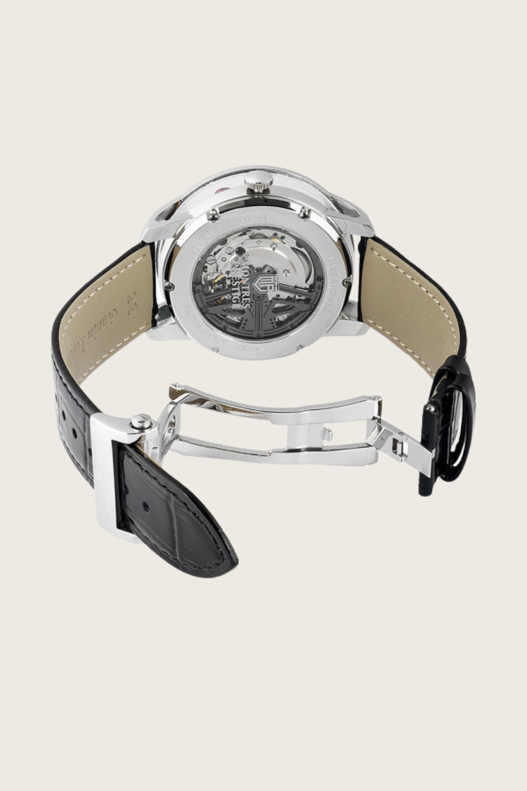 Galactic Black Gemstone Multi-Orbit Astral Timepiece - (44219700)