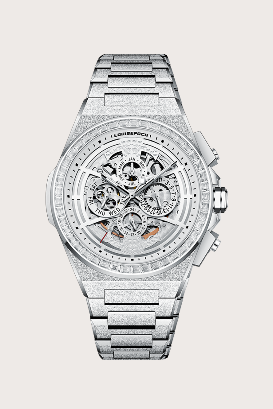 Diamond Frost Skeleton Chrono Master - (43075149)