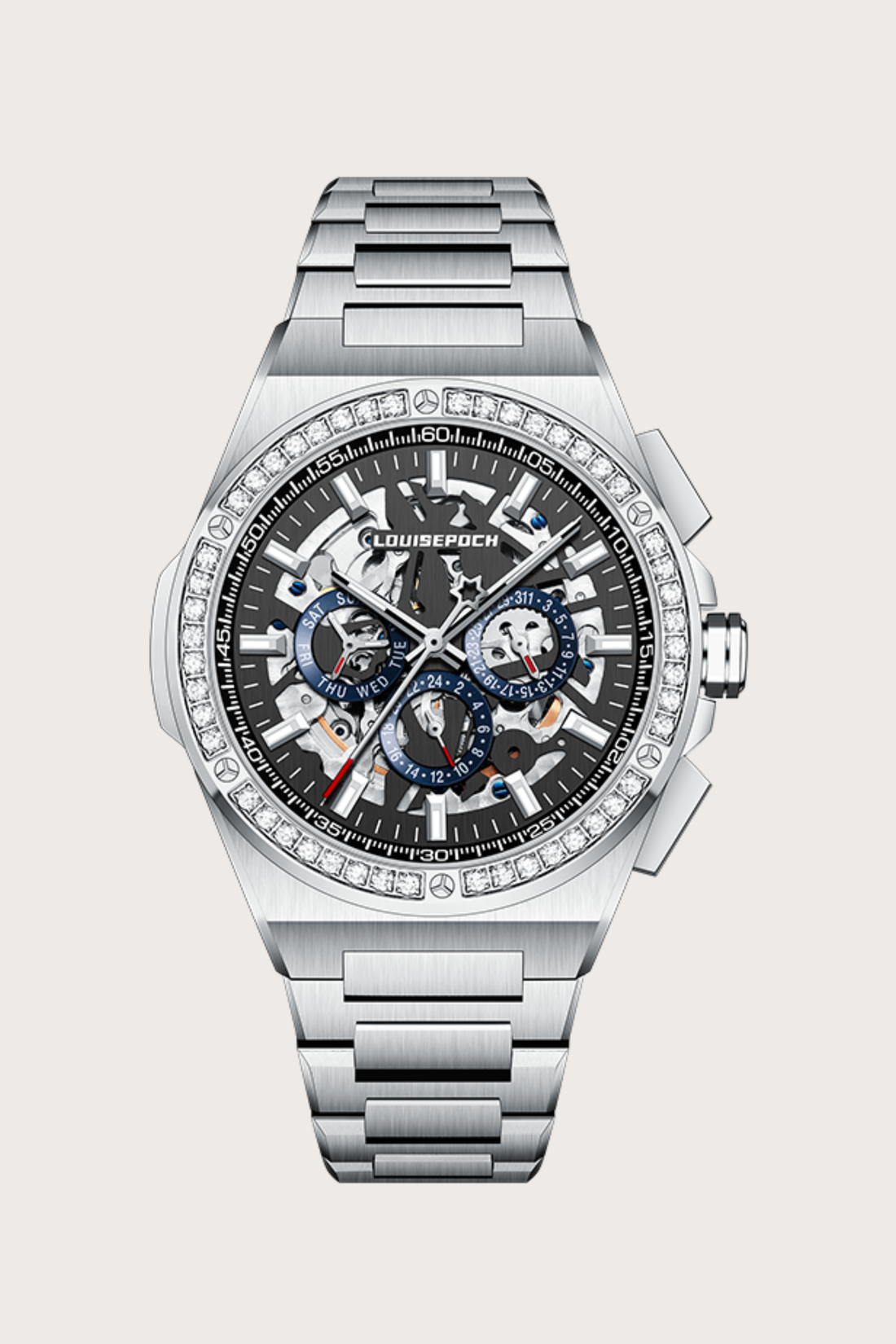 Silver Skeleton Chrono-Luxe Edition