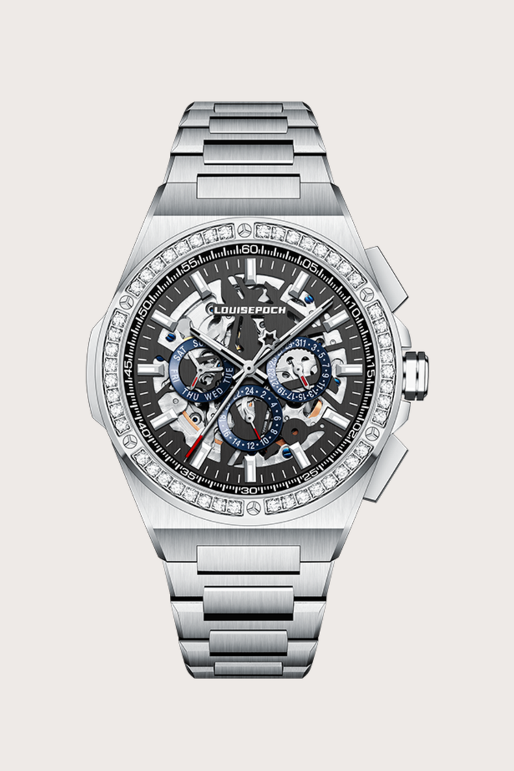 Silver Skeleton Chrono-Luxe Edition