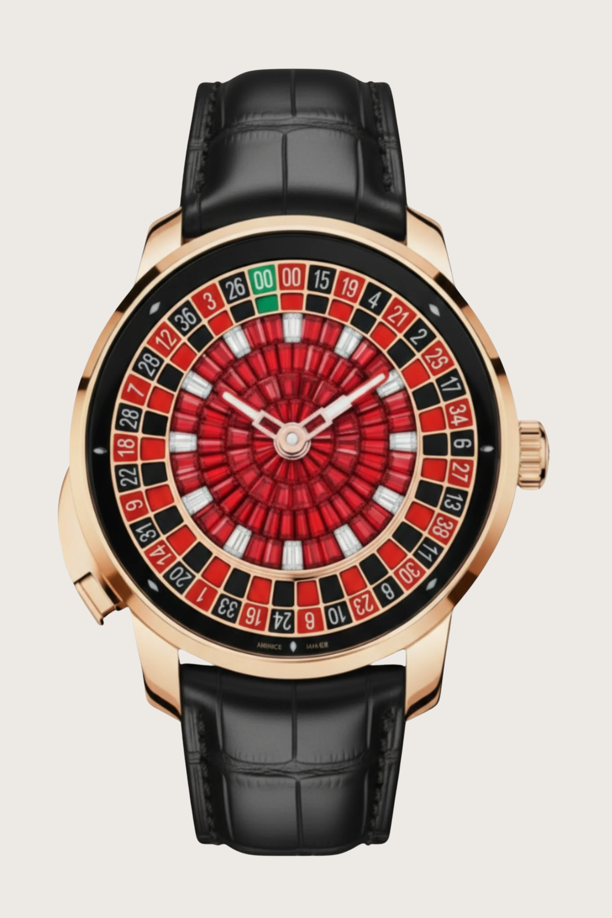 Casino Series Rose Gold Roulette Automatic Watch – True Spin Edition - (40342608)