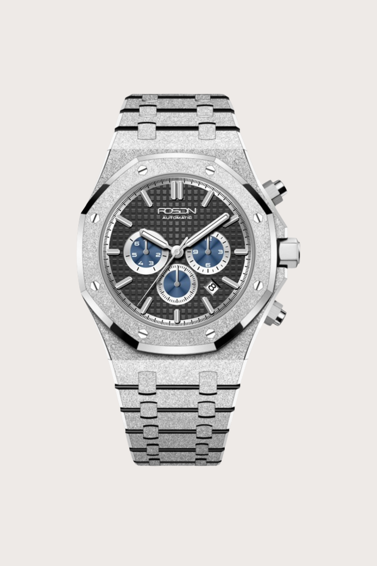 Rosdn G2221 PANTONE 647 C – Black Automatic Mechanical Watch