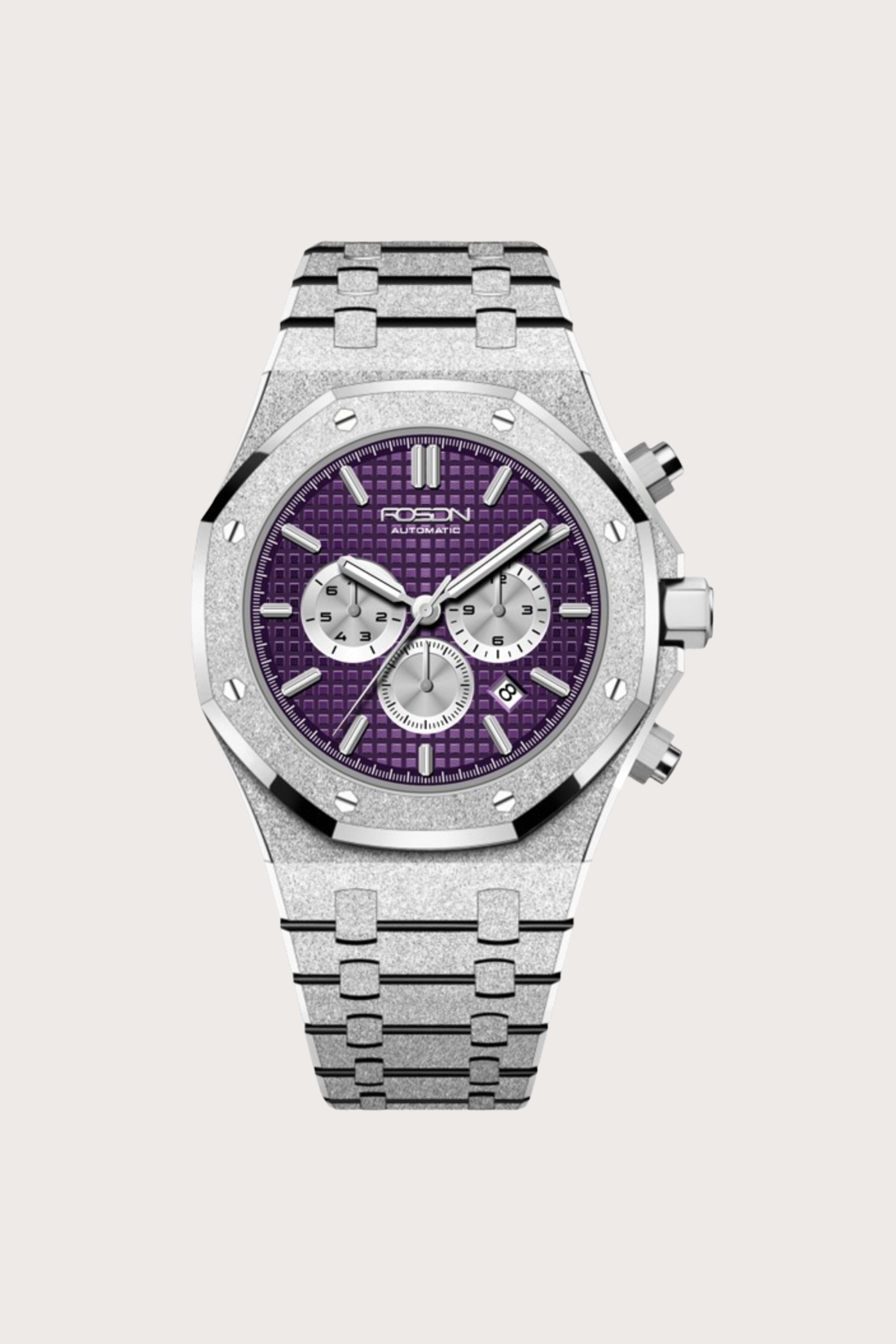 Rosdn G2221 PANTONE 647 C – Purple Automatic Mechanical Watch