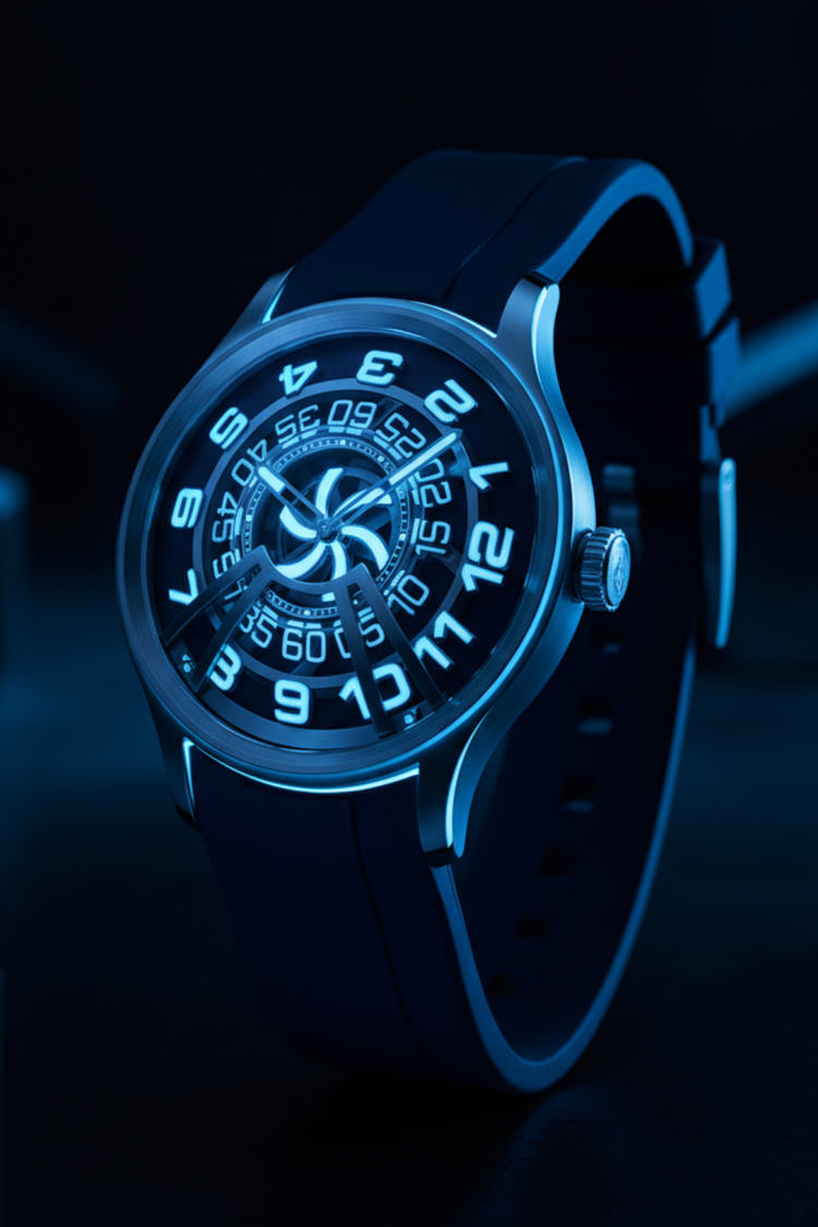 Chrono Turbine Blue | Multi-Ring Precision Edition - (41018901)
