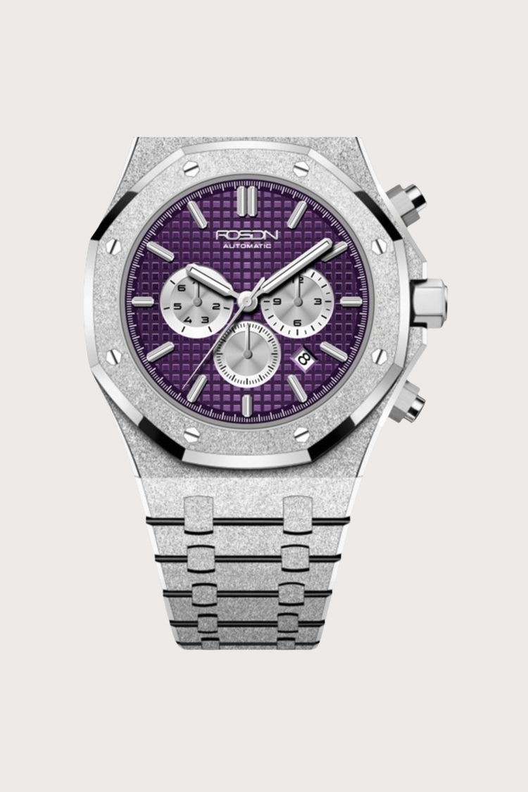 Rosdn G2221 PANTONE 647 C – Purple Automatic Mechanical Watch