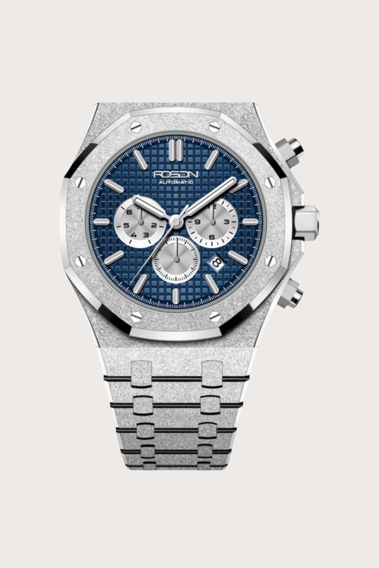 Rosdn G2221 PANTONE 647 C – Light Blue Automatic Mechanical Watch - (ZIVPERDSLVBLU0098)