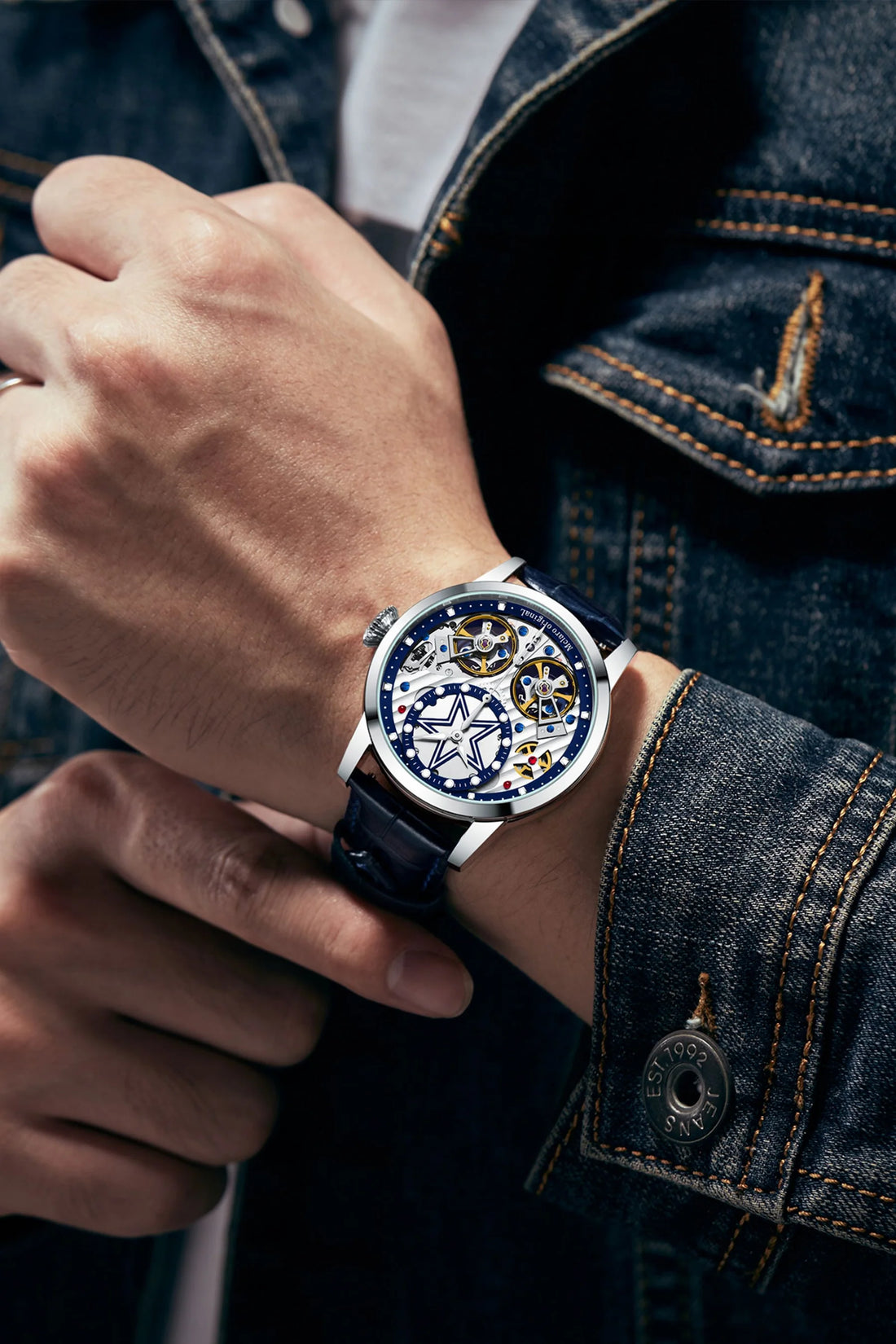 Galactic Fleet Fully Automatic Infinite Universe Series Mclaro Edition Watch