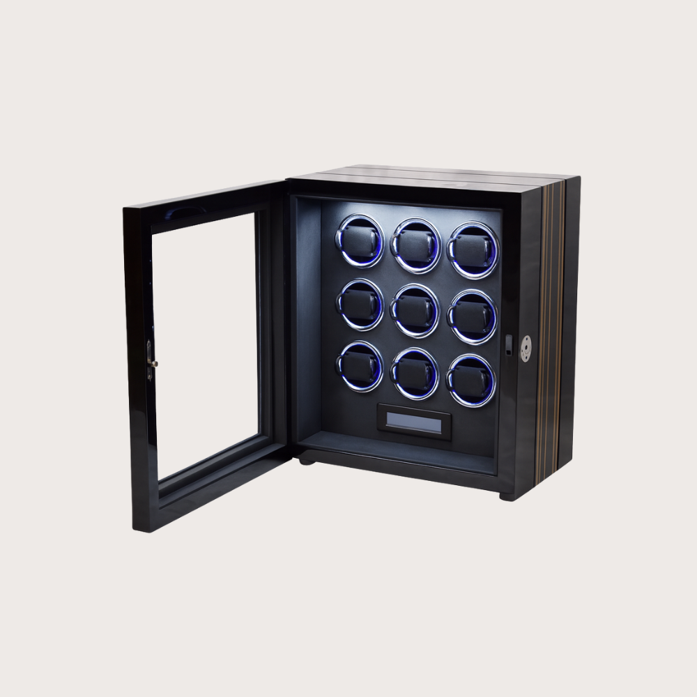 Zivanche LT-2609BMA-FP Watch Winder with Fingerprint Lock Register