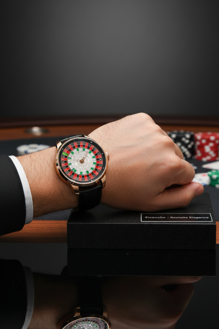 Zivanché Royal Roulette Diamond Edition Casino Watch
