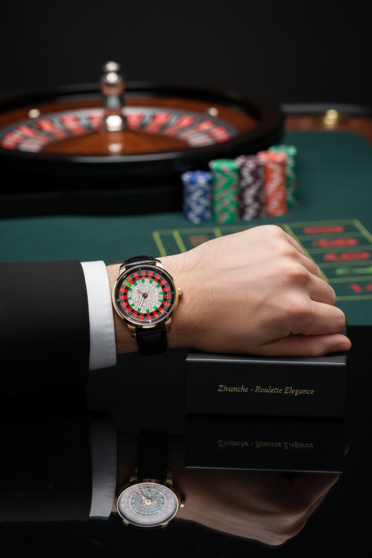 Zivanché Royal Roulette Diamond Edition Casino Watch