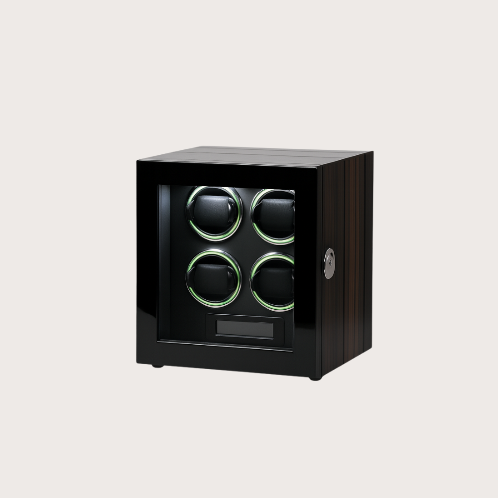 Zivanche LT-2604BMA-FP Luxury Automatic Watch Winder for 4 Watches