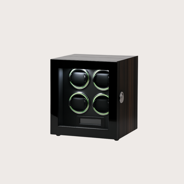 Zivanche LT-2604BMA-FP Luxury Automatic Watch Winder for 4 Watches